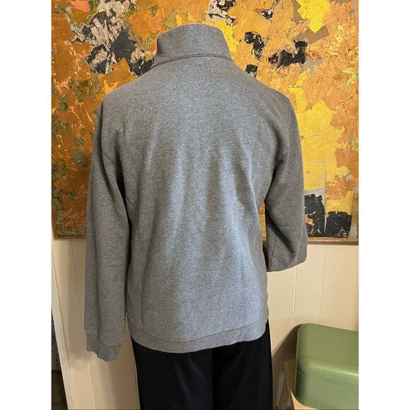 Unisex Armani Exchange Sweatshirt W/ half zip broken M - Picture 3 of 5